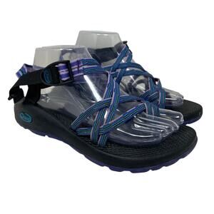 Chaco Women's ZX2 Sport Strappy Sandals in Danube Purple 9 Hiking Camping